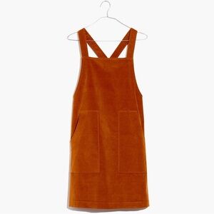 Madewell Velveteen Jumper Burnt Sienna XXS